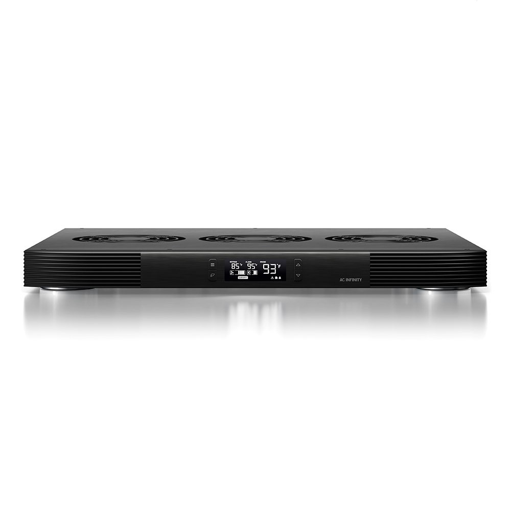 AC Infinity AIRCOM T9, Quiet Cooling Fan System 17 Top-Exhaust for Receivers,...