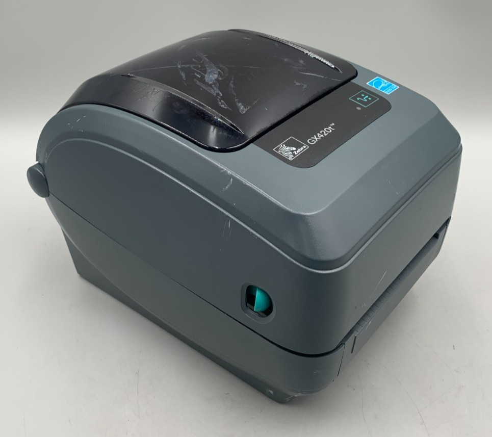 Zebra GX420T Thermal Label Printer ONLY Good Condition