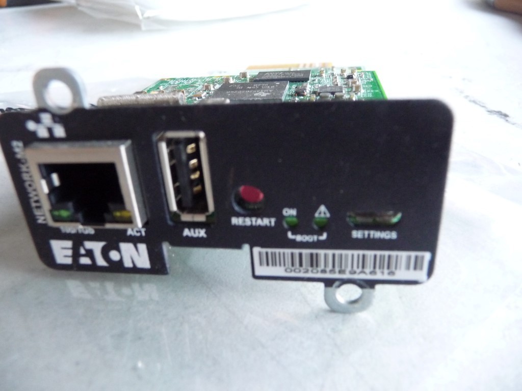 AU SELLER ORIG EATON 744-A3983 Network-M2 UPS Gb Management Card - TESTED