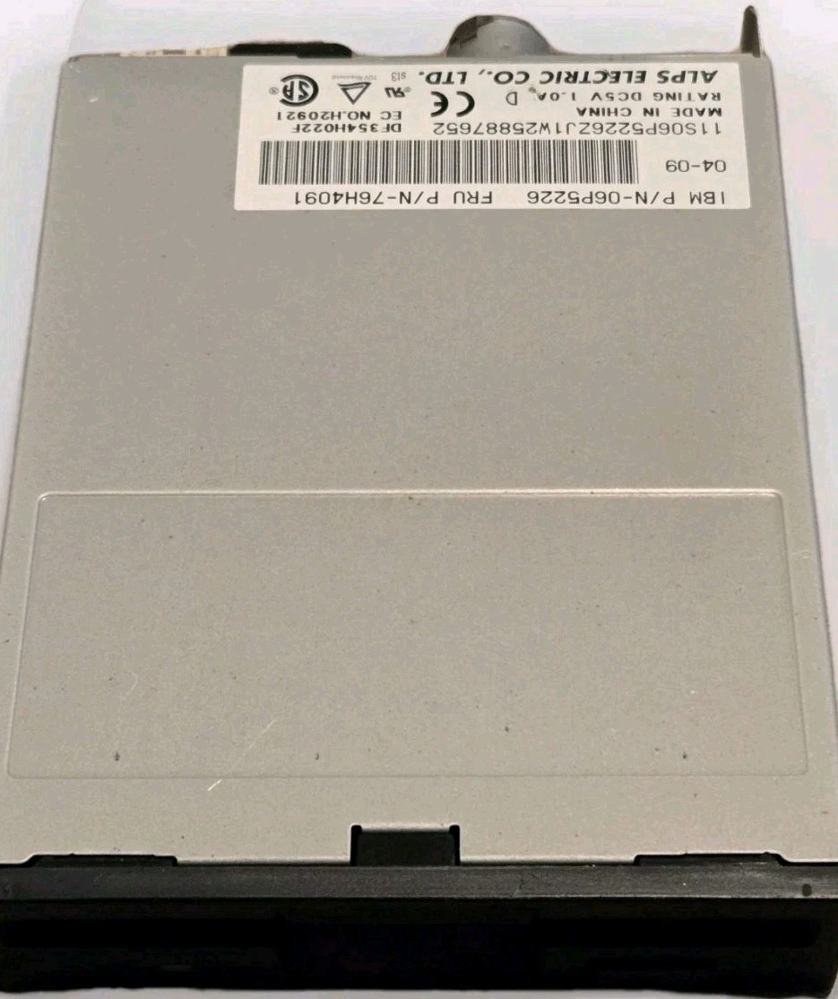 IBM Alps Electric Co 06P5226 76H4091 Internal 3.5" Floppy Disk Drive IDE 