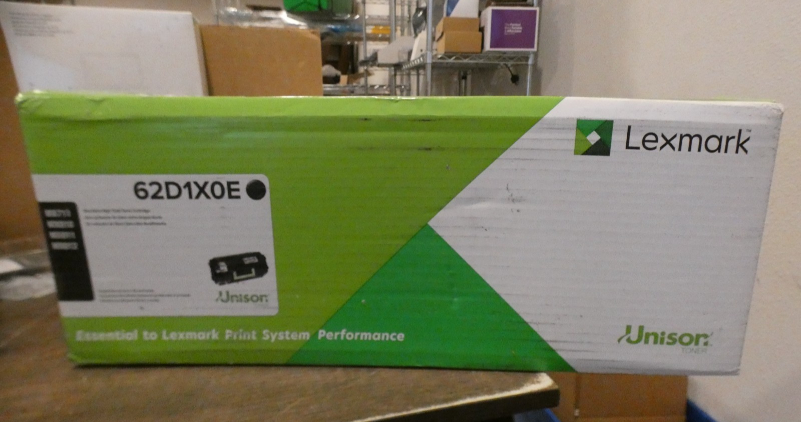 Lexmark 62D1X0E Black Extra High Yield Toner Cartridge MX711 MX810 MX811 MX812