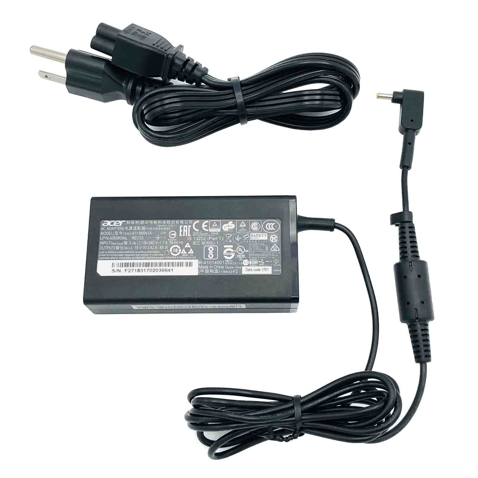 Genuine Acer Power Supply for Acer Aspire N15V2 N16Q9 AC Adapter Charger 65W