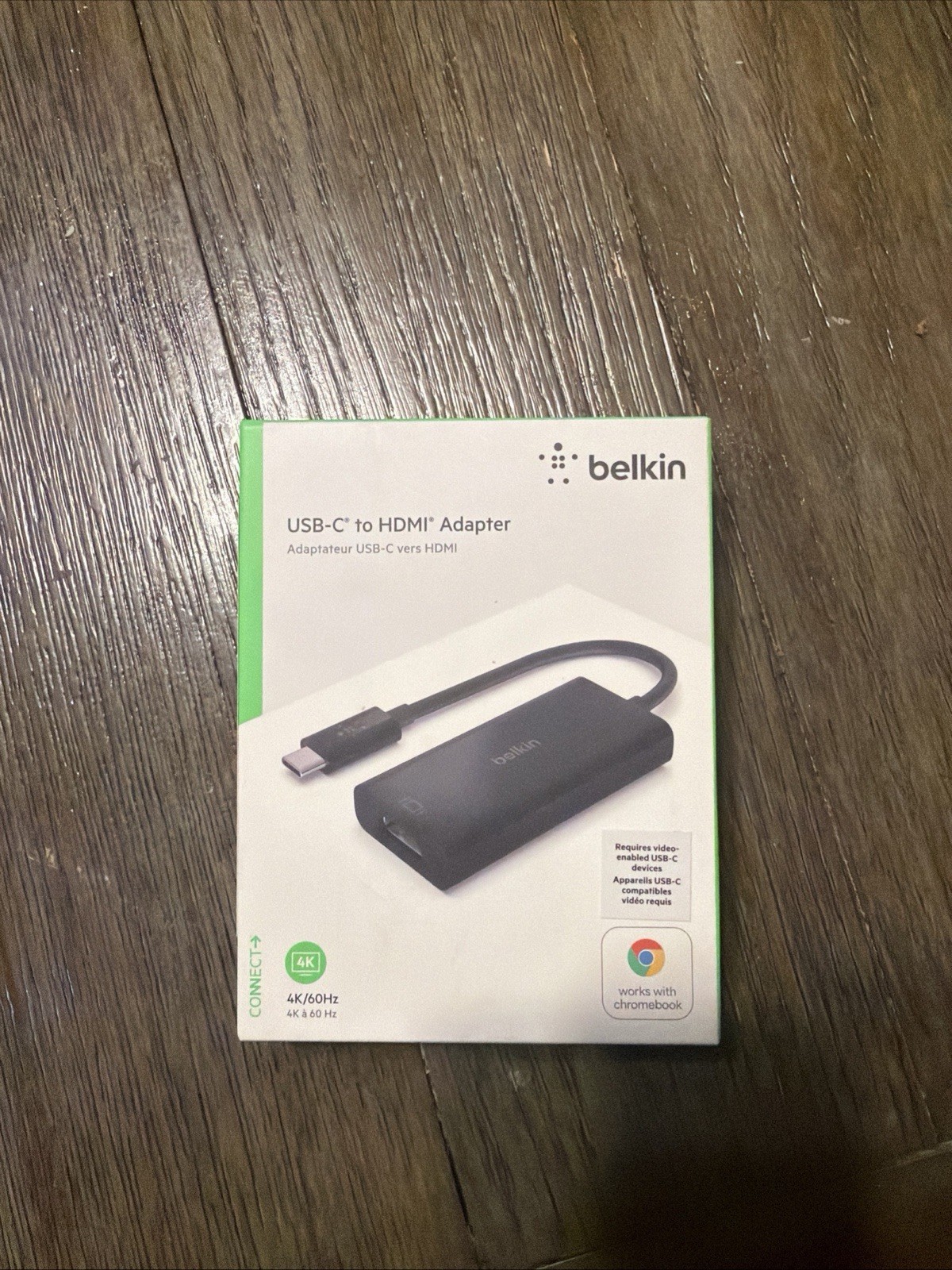 6pcs Belkin USB-C to HDMI Adapter, Chromebook Certified - 4K/60Hz Video Output 