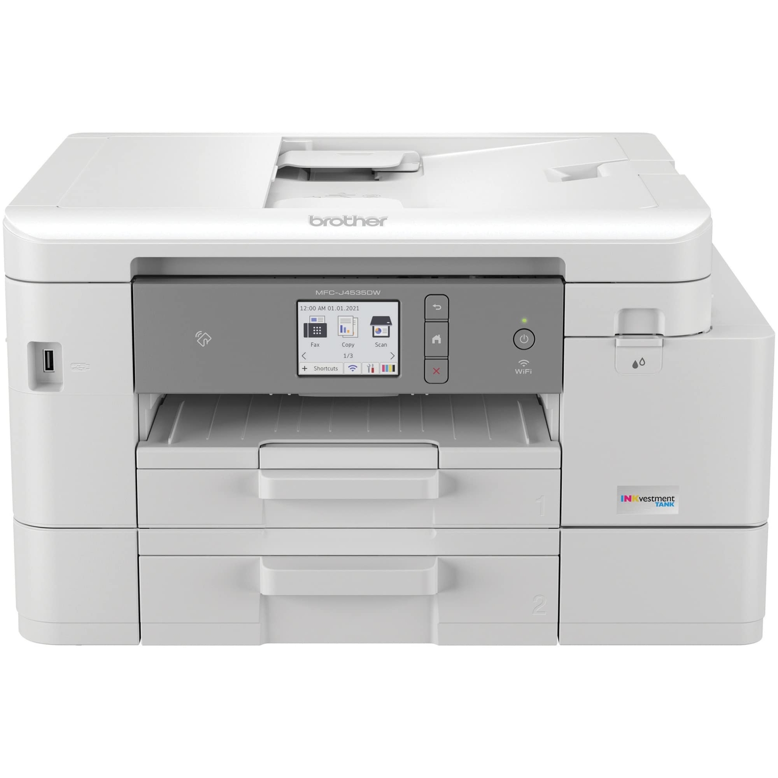 Brother INKvestment MFC-J4555DW Wireless Color All-In-One Inkjet Printer