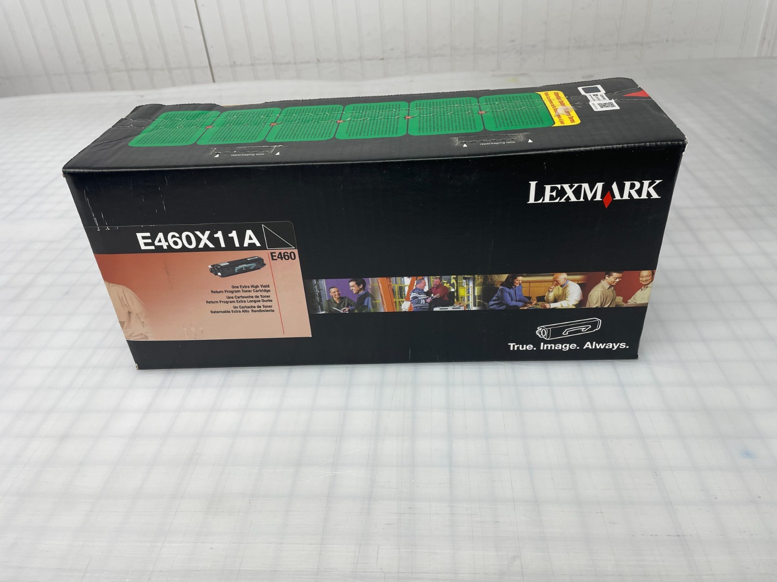 New Genuine Lexmark E460X11A Black High Yield Toner Cartridge for E460