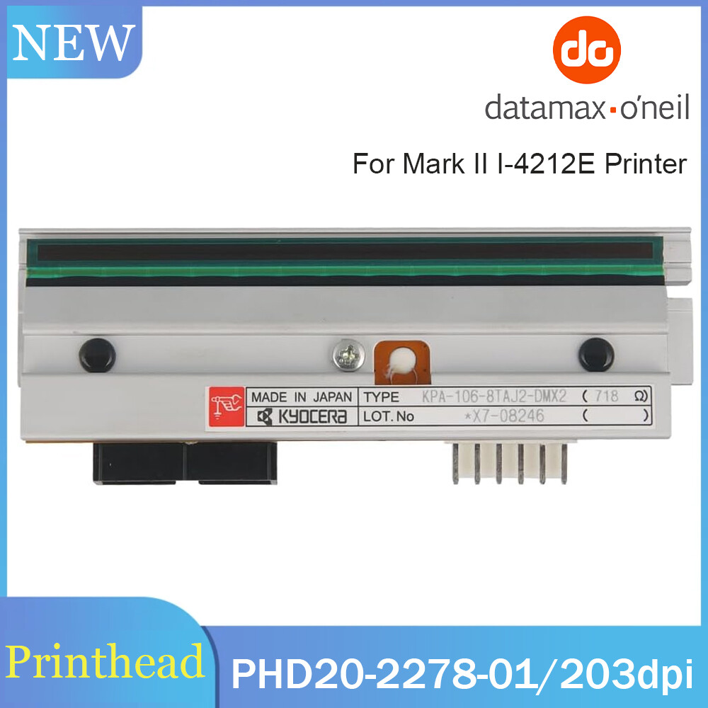Genuine PHD20-2278-01 Printhead For Datamax I-4212E Printer 203dpi
