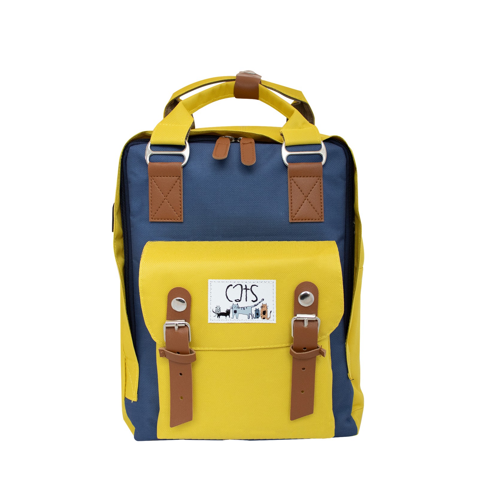 Biggdesign Cats Laptop Backpack for Women, Water Resistant Work Bag with Laptop