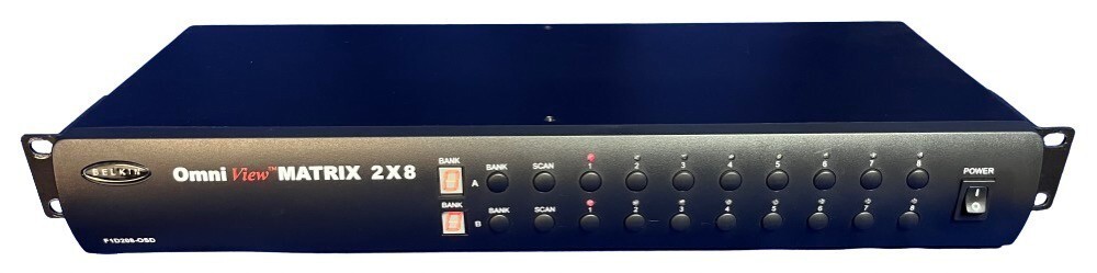 Belkin F1D208-OSD Omniview Matrix 2x8 KVM Switch