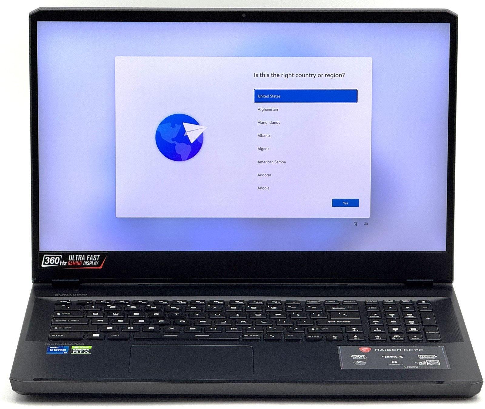 MSI - Raider GE76 - 17.3" FHD - i7-12700H - 32GB RAM - RTX 3070 Ti - 1TB SSD