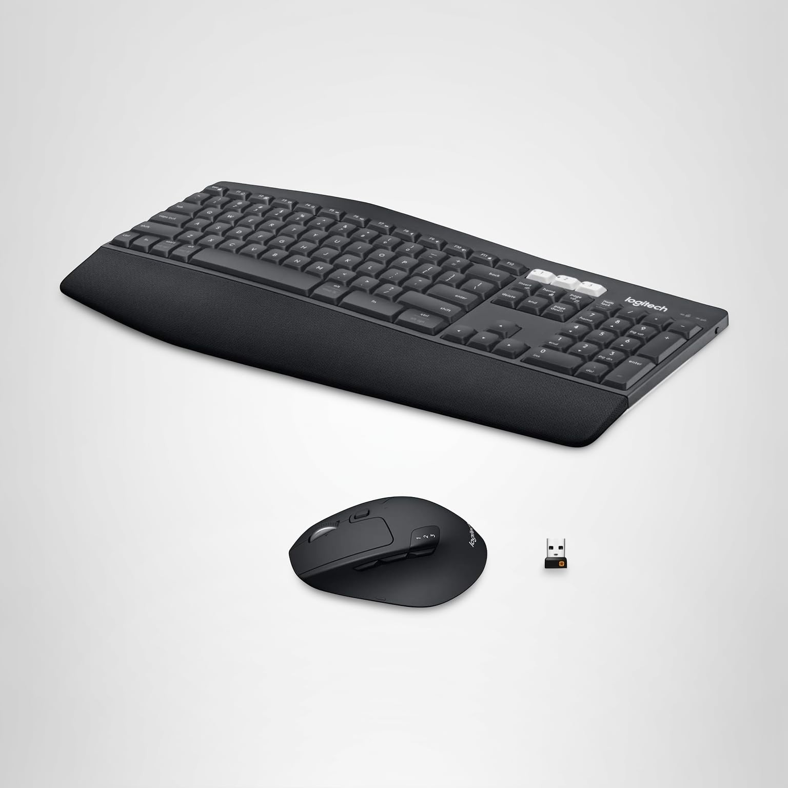 Logitech MK850 Performance Wireless Keyboard Mouse Combo Graphite Multi-Device