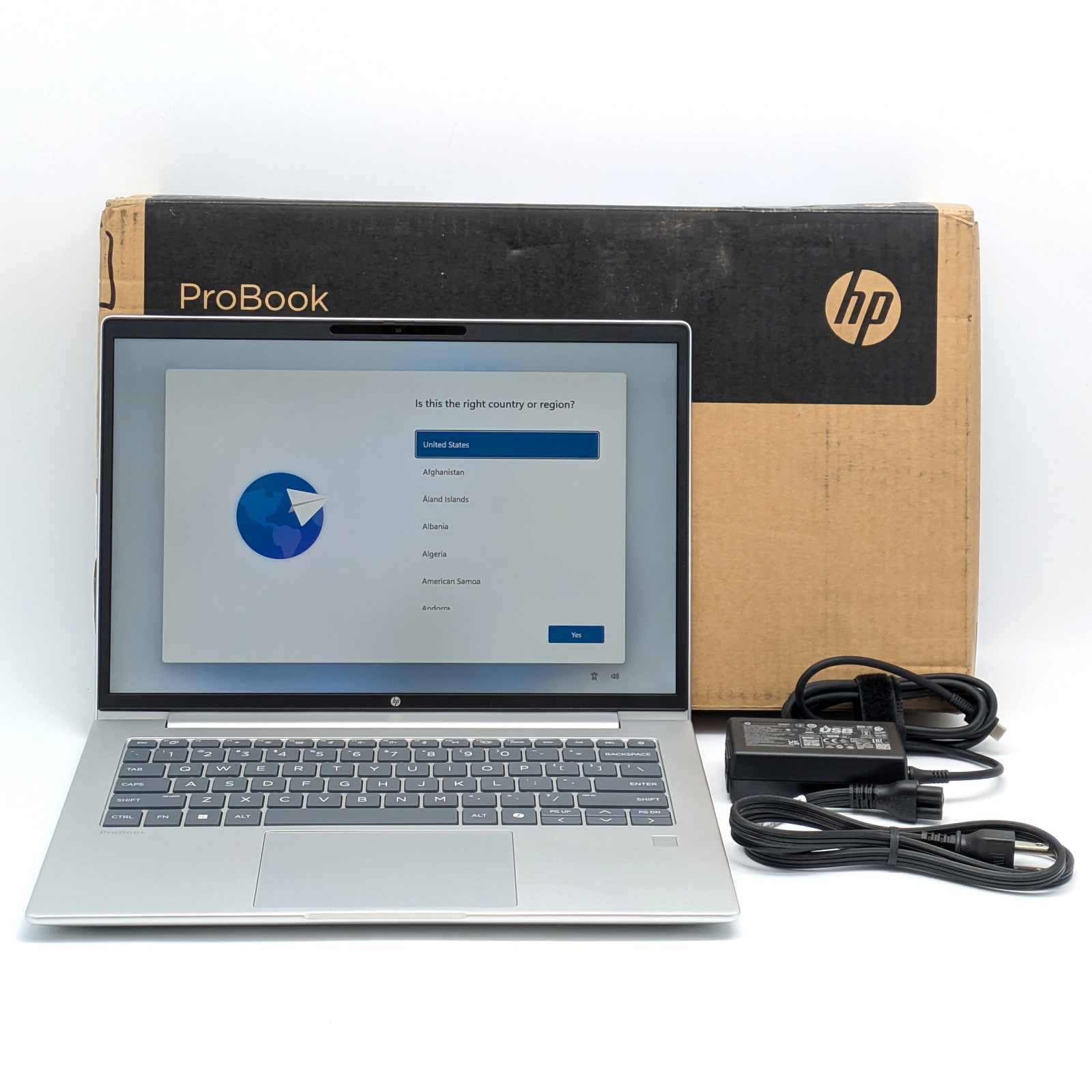 HP ProBook 4 G1a 14 Laptop 14" Ryzen 7 250 16GB DDR5 512GB SSD Windows 11