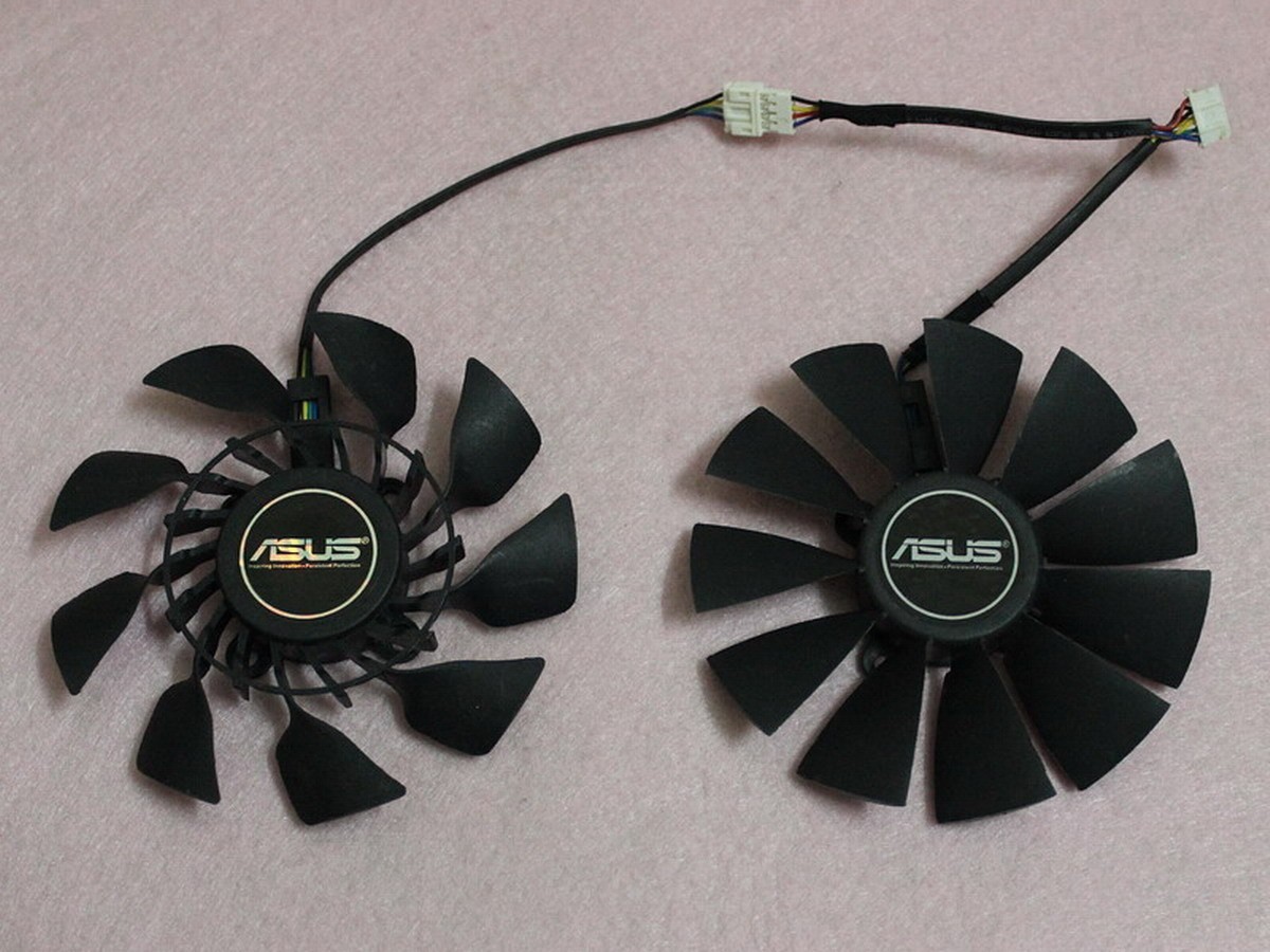 95mm ASUS GTX780 GTX780TI R9 280X 290 290X Dual Fan Replacement T129215SU 5Pin