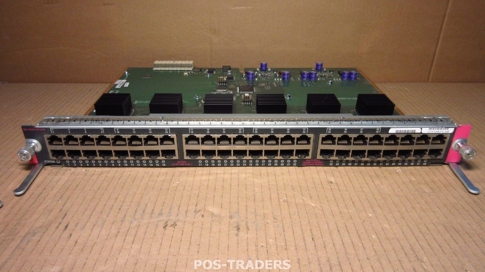 Cisco Catalyst WS-X4548-GB-RJ45 Switch Module 48x 10/100/1000GB FROM CISCO 4506