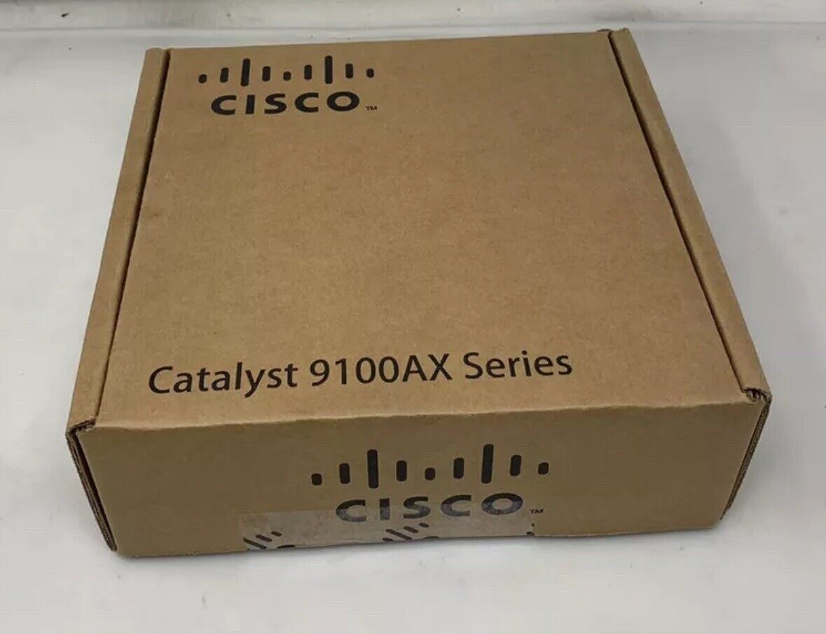 New Cisco C9120AXI-B Dual Band 802.11ax Wireless Access Point WI-FI 6 W/ Mounts
