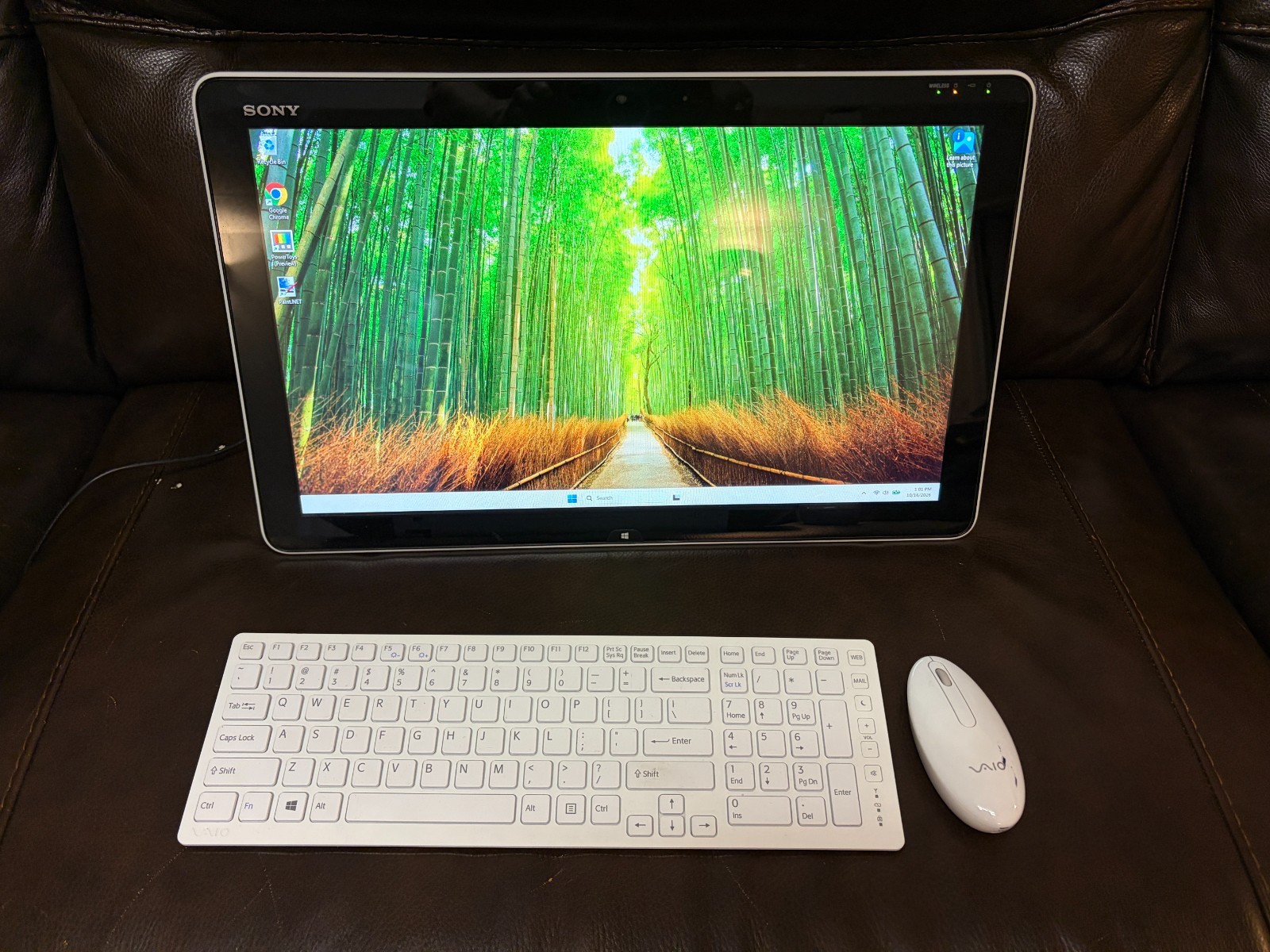 Rare High-Spec Sony VAIO Tap 20 - 20" Portable Touch All-in-One Desk