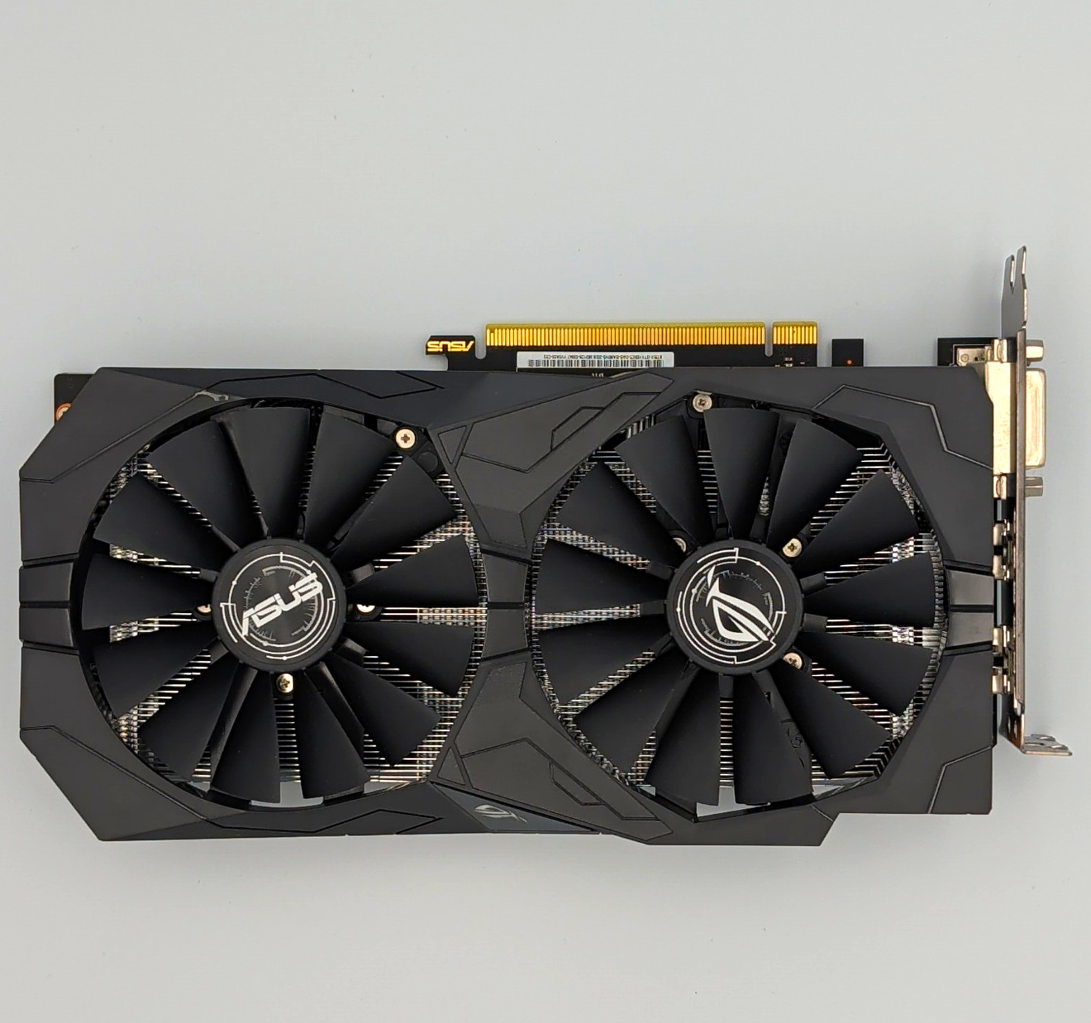 ASUS ROG Strix GTX 1050 Ti OC 4GB GDDR5 Graphics Card Tested Working