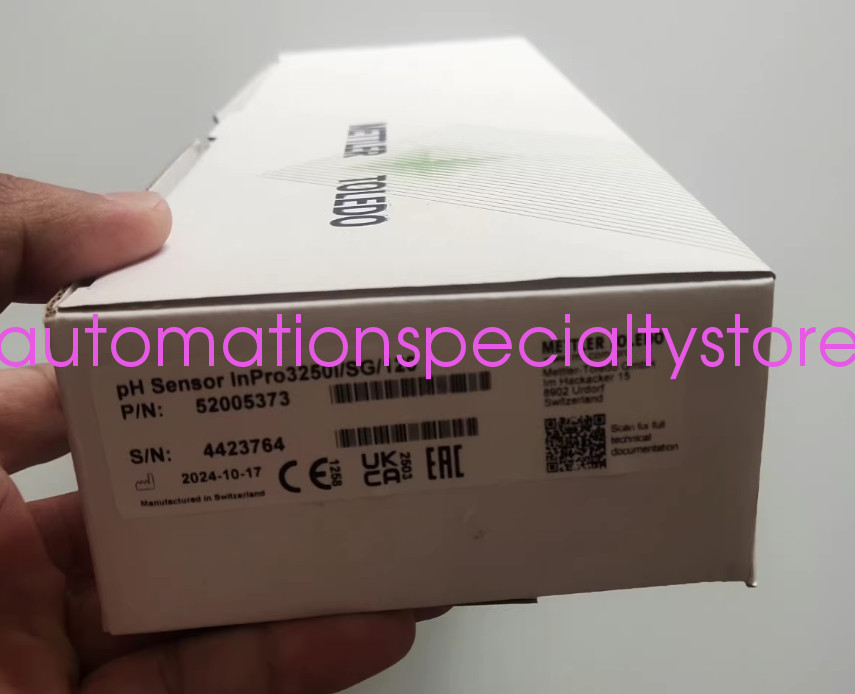 Mettler Toledo InPro3250i/SG/120 52005373 Brand new PH Electrode Via DHL / Fedex