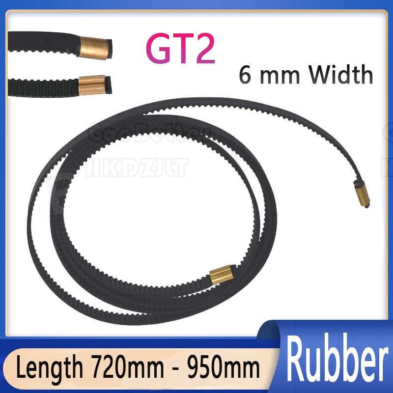 Ender 3 V2 Replacement Belts for Creality 3D Printer GT2 Timing X & Y Axis 6 mm