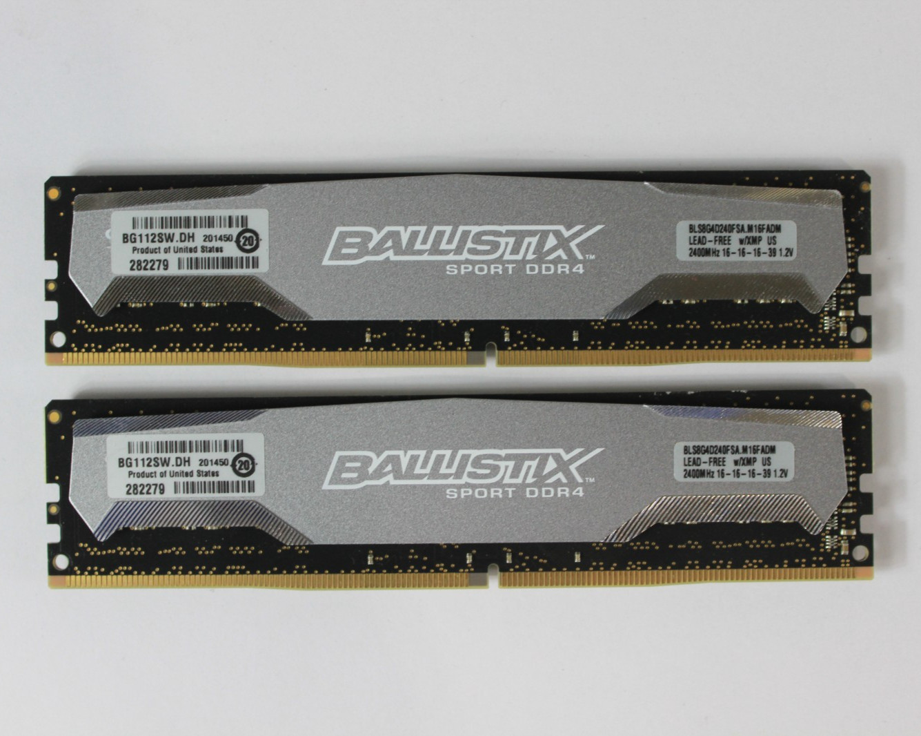 Crucial Ballistix Sport 16GB (2x8GB) DDR4 RAM 2400MHz BLS8G240FSA.M16FADM