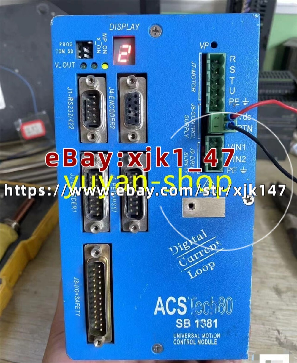 1PCS USED ACS TECH80 SB1381-B-E-R-A-BCS Via UPS or FedEX