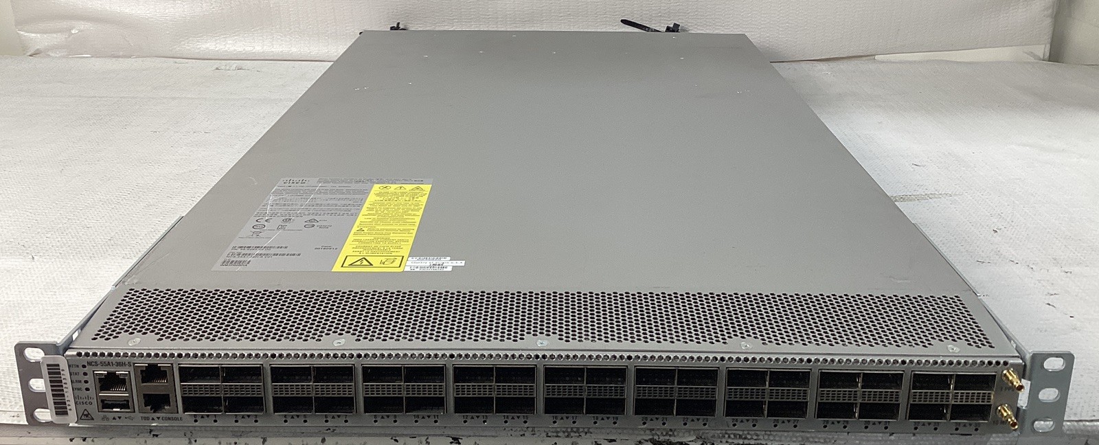 Cisco NCS-55A1-36H-S V01 6-Port QSFP+ 100G 40G 25G Router See Pics
