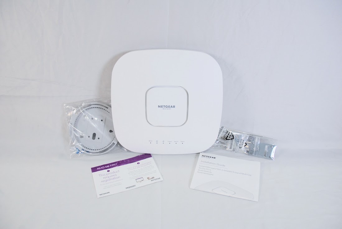 NETGEAR WAX630 AX6000 Tri-Band WiFi 6 Cloud Managed Wireless Access Point