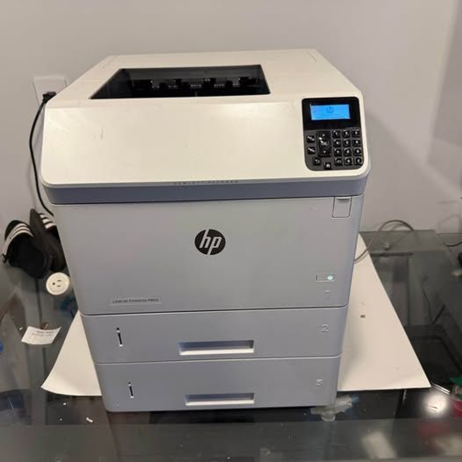 HP LaserJet Enterprise M604 3-Tray Network Printer Toner Included
