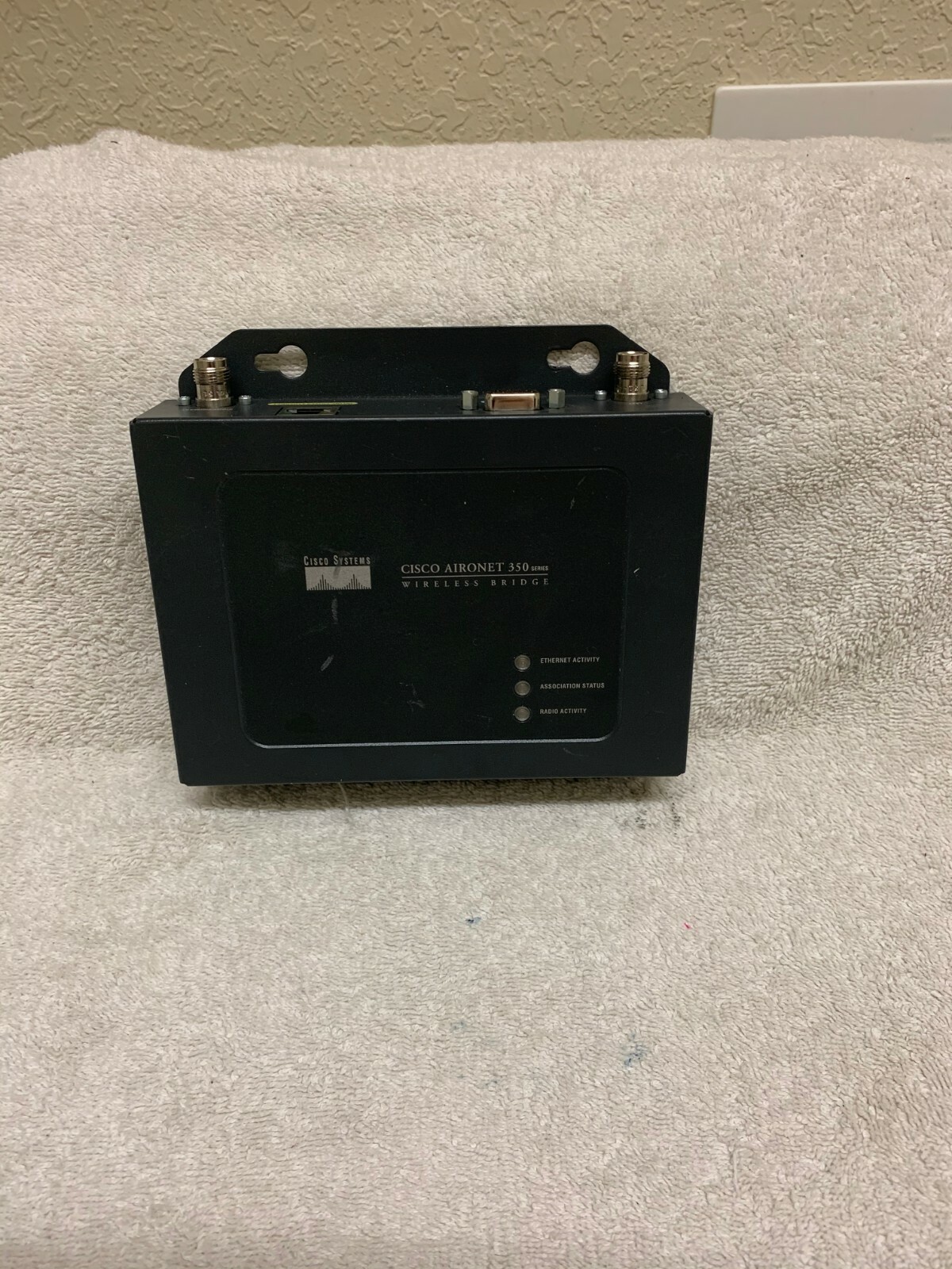 CISCO Aironet Series AIR-BR350-A-K9 802.11B Wireless Bridge