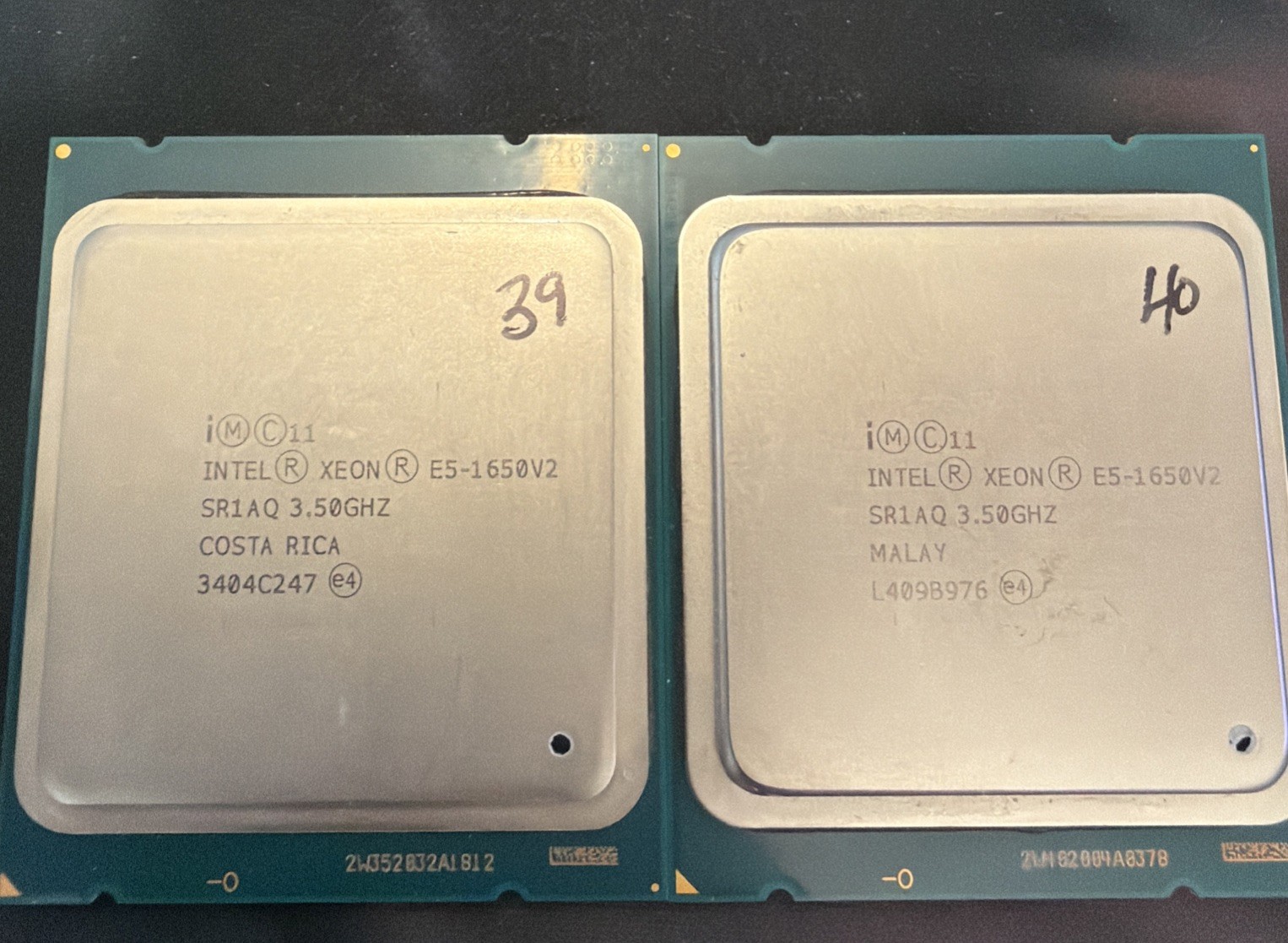 Intel Xeon E5-1650 V2 3.50GHz 6-Core LGA2011 CPU SR1AQ 12MB L3