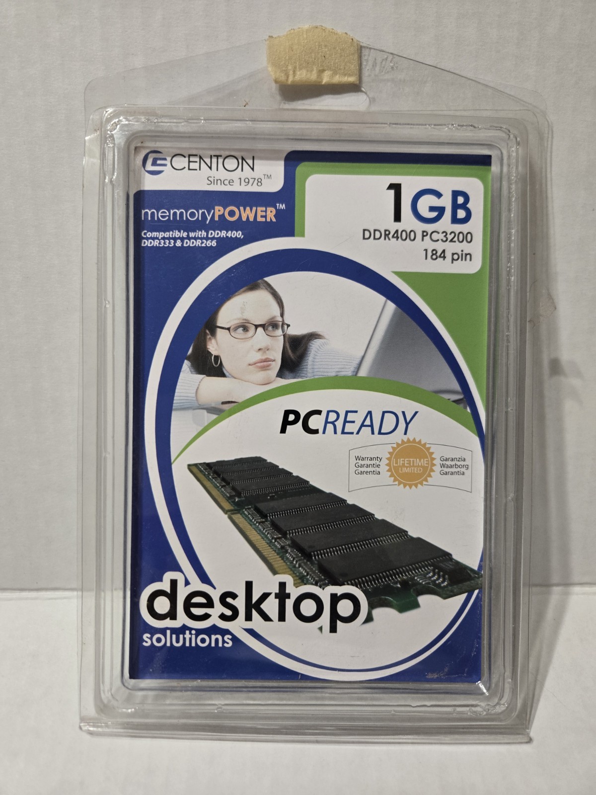 Desktop 1GB RAM DDR400 PC3200 DDR333 DDR266 Centon Electronics Vintage