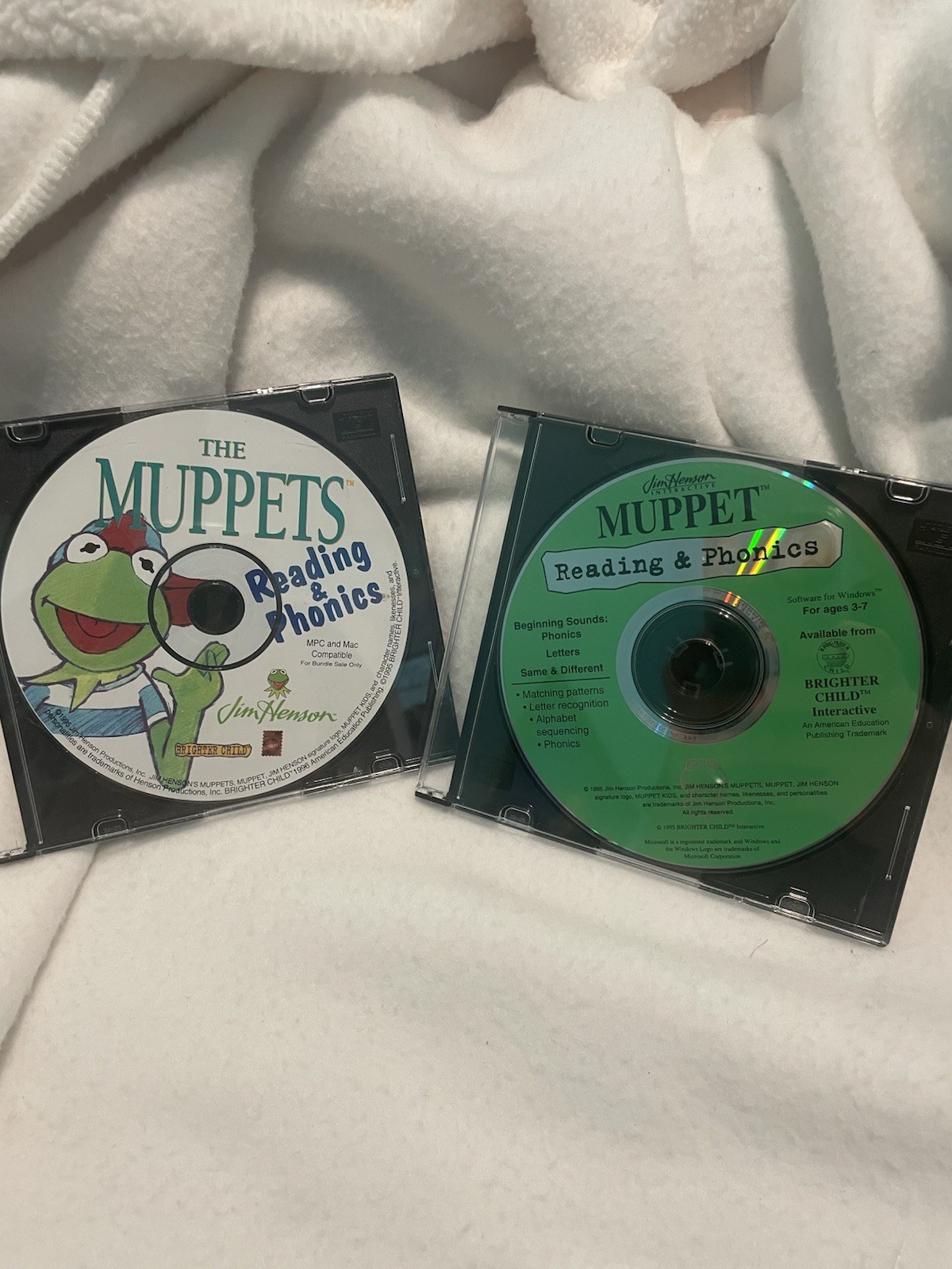 Brighter Child The Muppets Reading & Phonics Children’s CD-ROM Mac/Windows