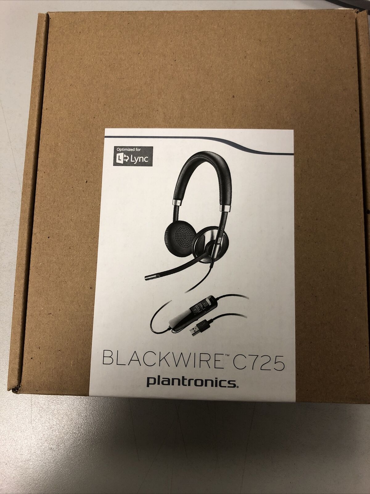 Plantronics Blackwire C725 Stereo USB Wideband ANC Headband Computer Headset  