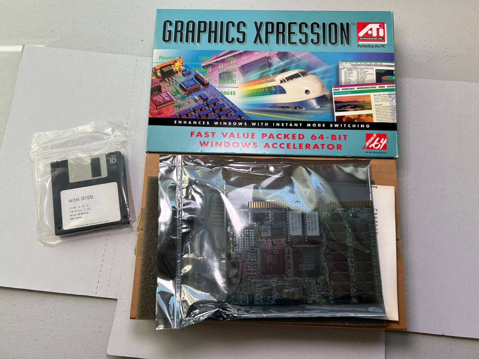 ATI Graphics Xpression ISA (Mach64) 112-19323-103
