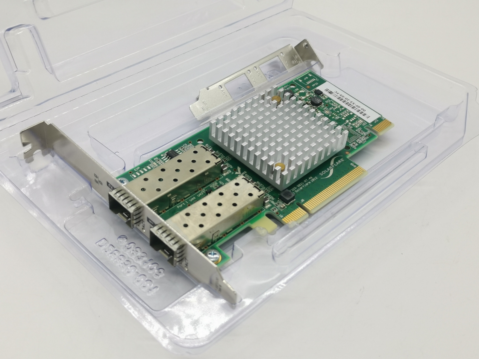 SolarFlare S6102 SFN5162F SFN5162 Dual Port 10Gbe PCIe Adapter