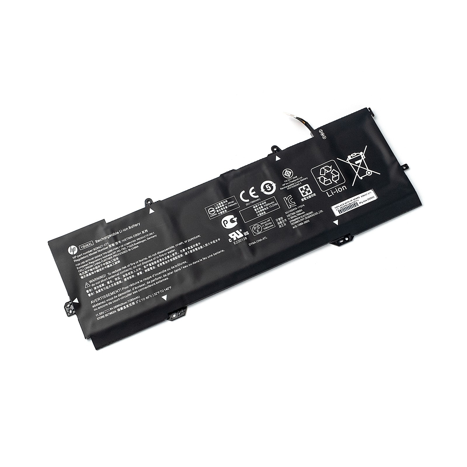 OEM Genuine YB06XL Battery for HP Spectre X360 Convertible 15-CH 15T-CH 15-CH000