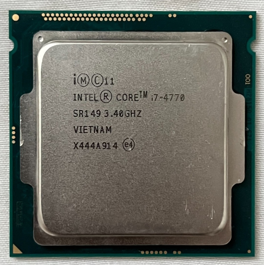 Intel Core i7-4770 3.40 GHz LGA 1150 Desktop CPU Processor SR149
