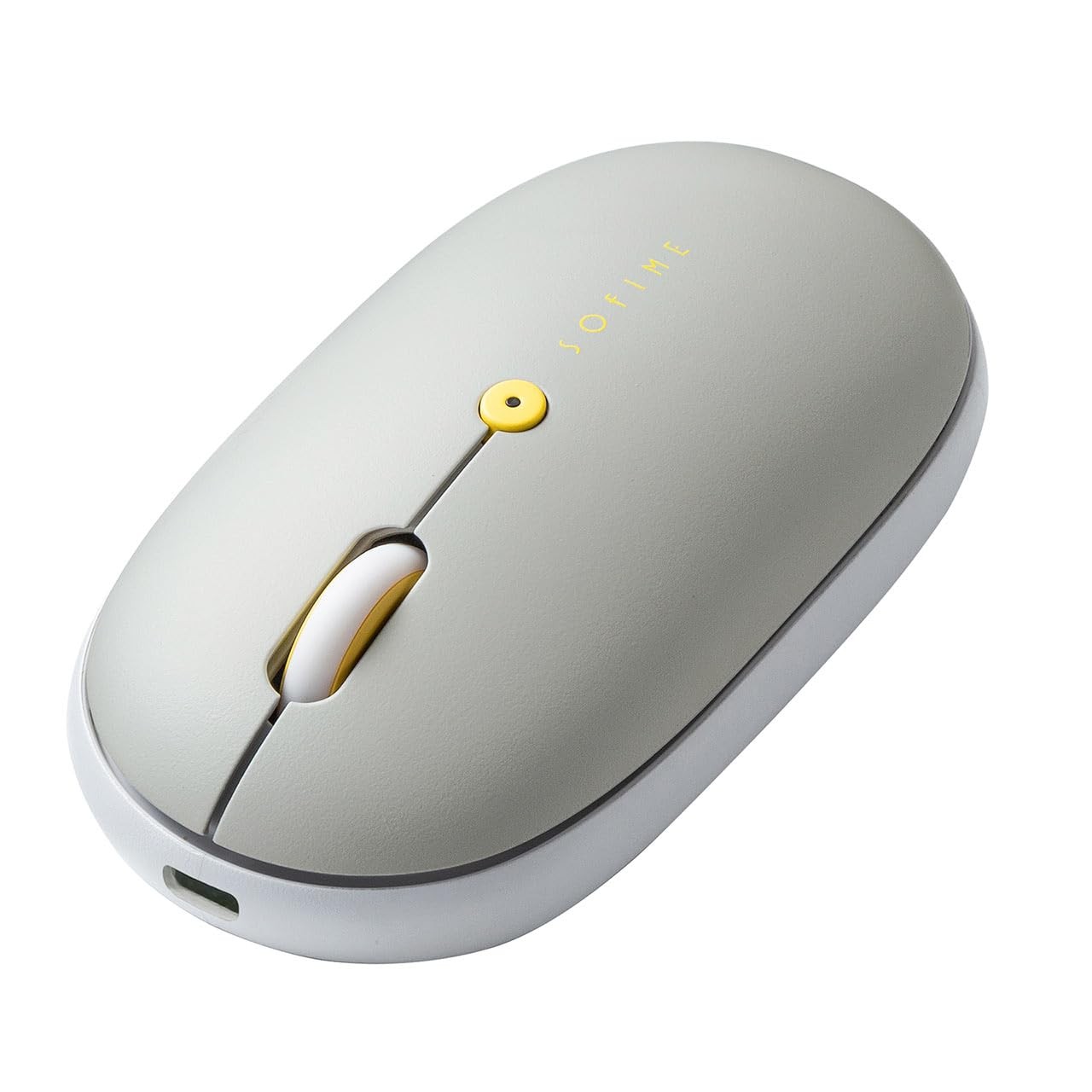 Sanwa Direct Bluetooth Mouse, Slim, Silent, Rechargeable, Type-C, Fast Charging,