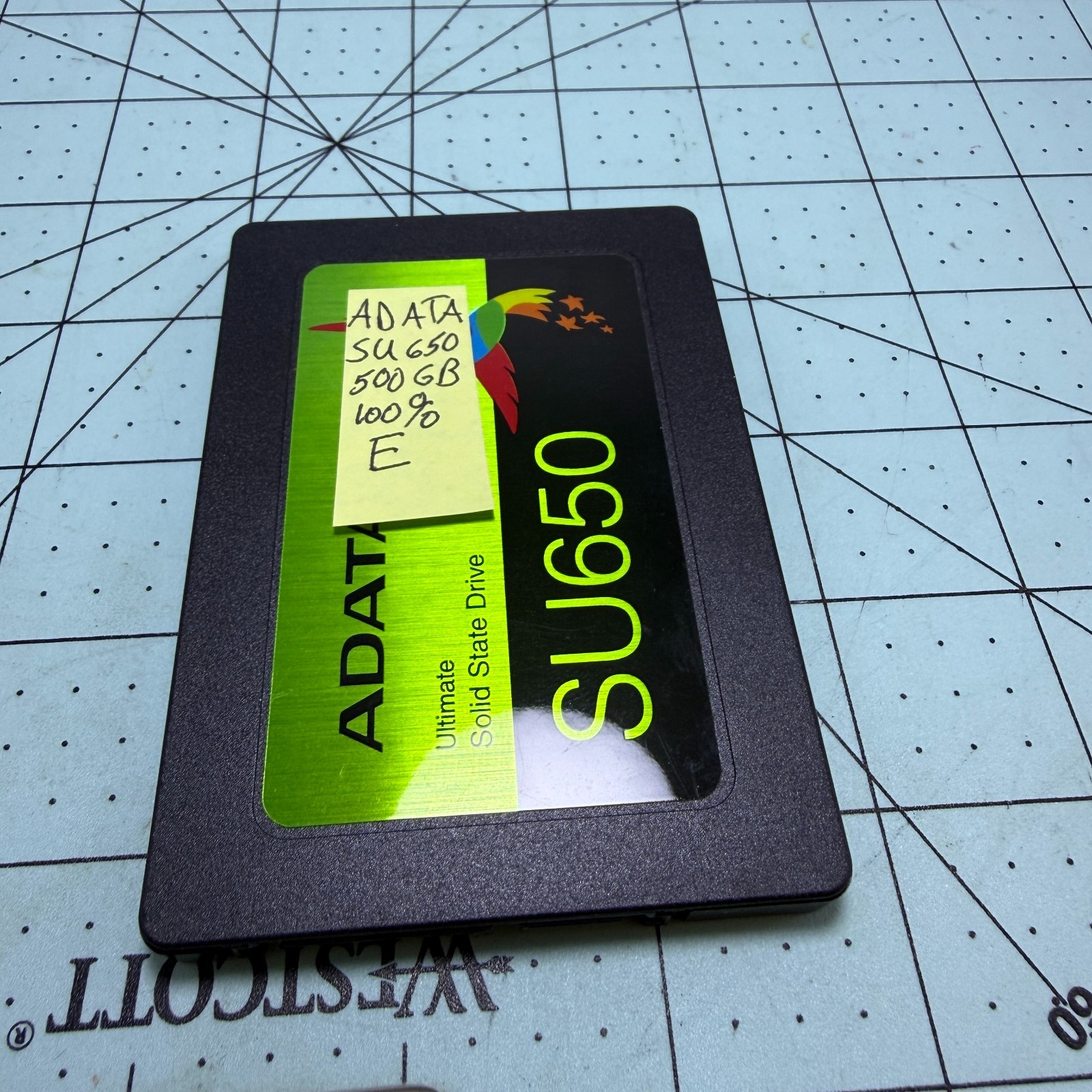 ADATA 2.5" SU650 512GB SATA III 6Gbps SSD ASU650SS-512GT 100% E