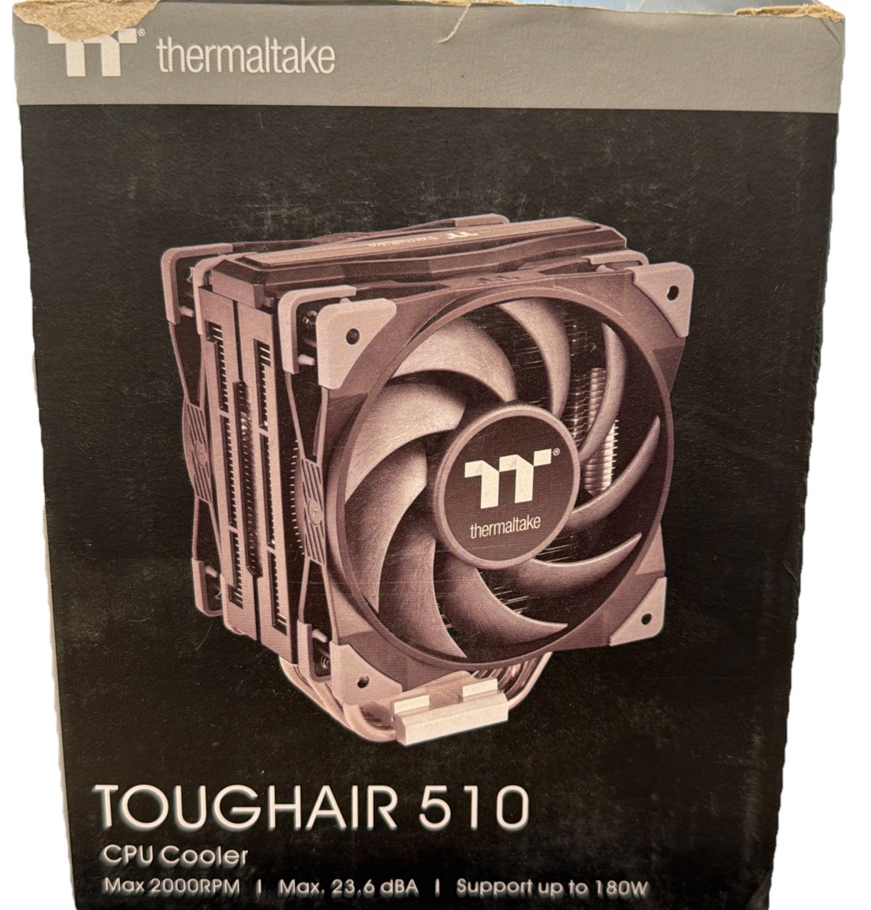 Thermaltake Toughair 510 - CPU Cooler Fan - AM5  - CL-P075-AL12BL 🔥 NEW 🔥