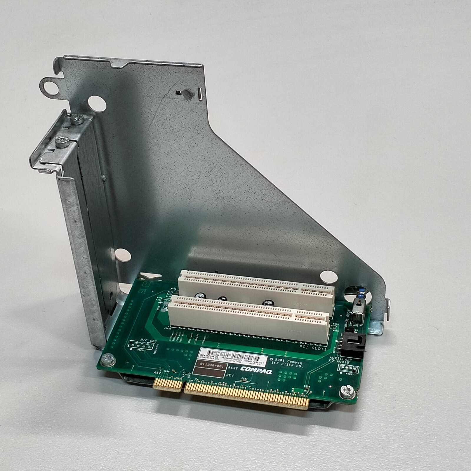 Genuine HP Compaq PCI SFF Riser Card & Bracket 252298-001 011248-001 236887-002