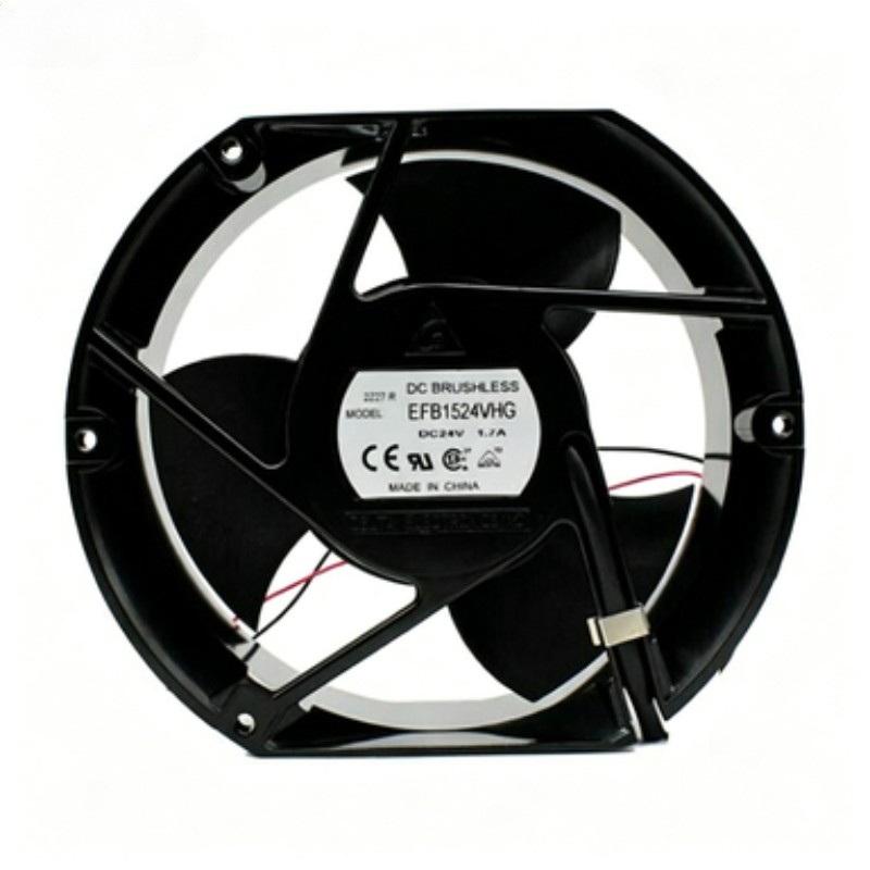 Delta EFB1524VHG Axial Fan DC 24V 1.7A 172*150*51mm 2-wires Inverter Cooling Fan