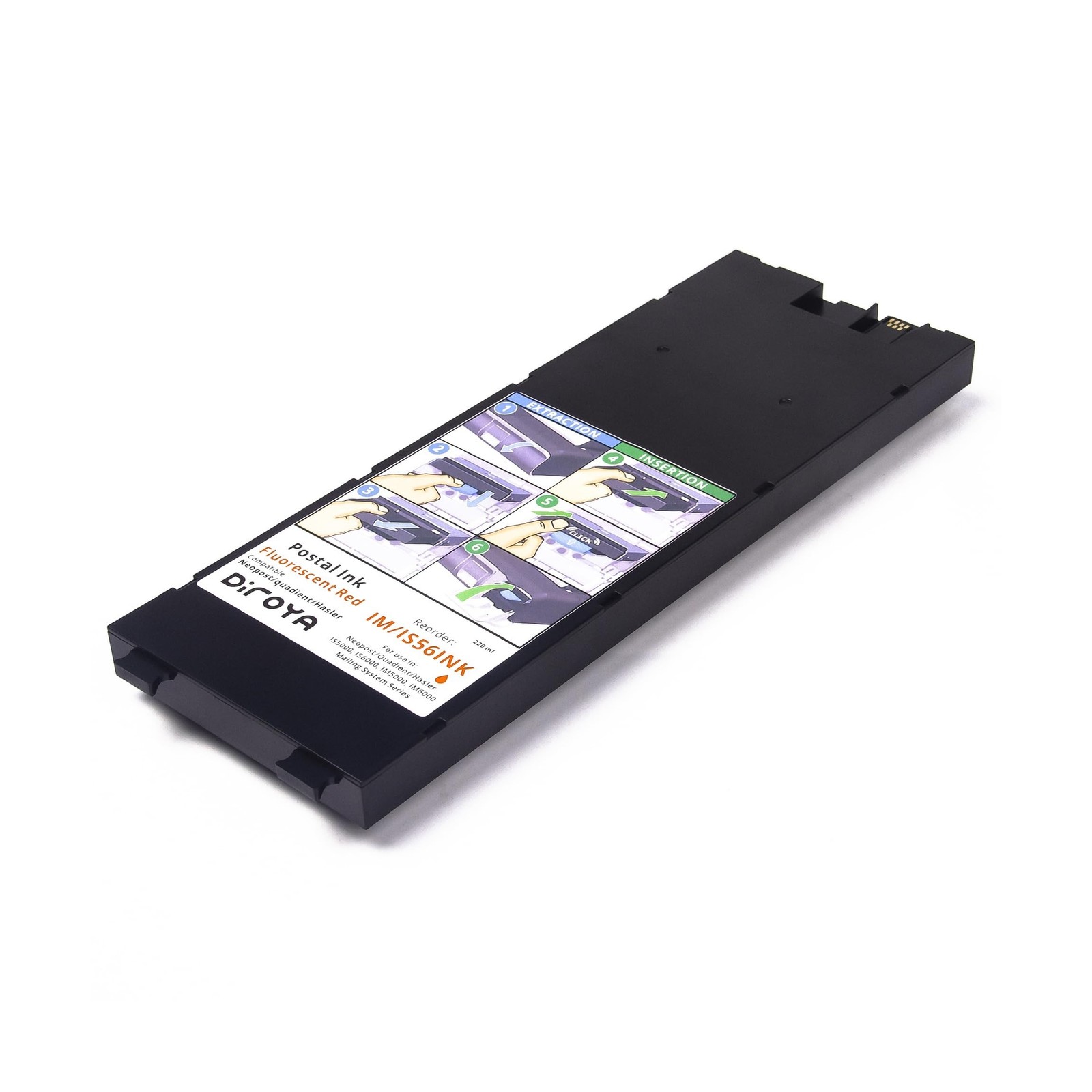 IS56INK 4137700D Ink Tank Replacement for Neopost Quadient Hasler IS5000, IS6...