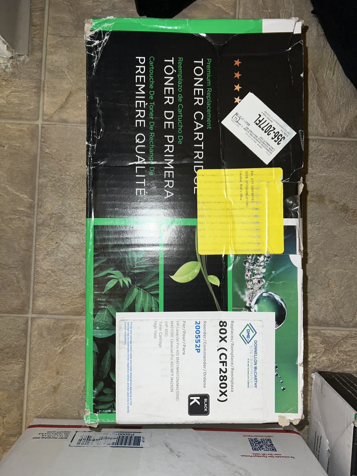 HP Compatible 80X (CF280X) High Yield Black Toner Cartridge