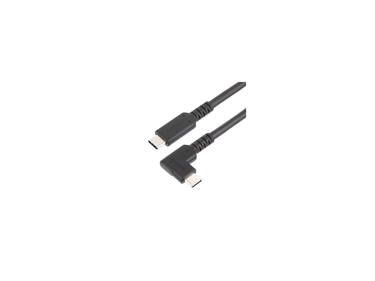 StarTech 6ft Rugged Right Angle USB-C Cable USB 3.2 RUSB315CC2MBR