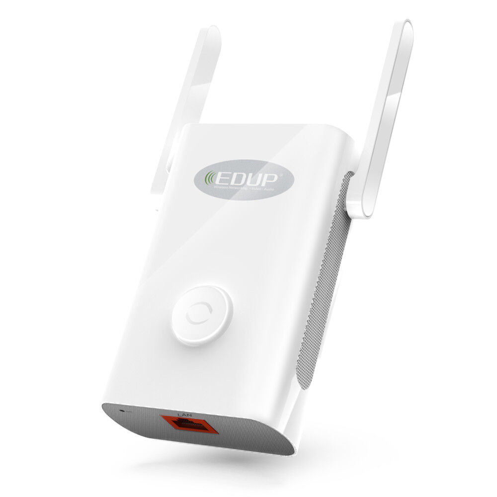 EDUP 2.4/5GHz Wireless WiFi Repeater AC 1200Mbps Dual Band Wi Fi Range Extender 
