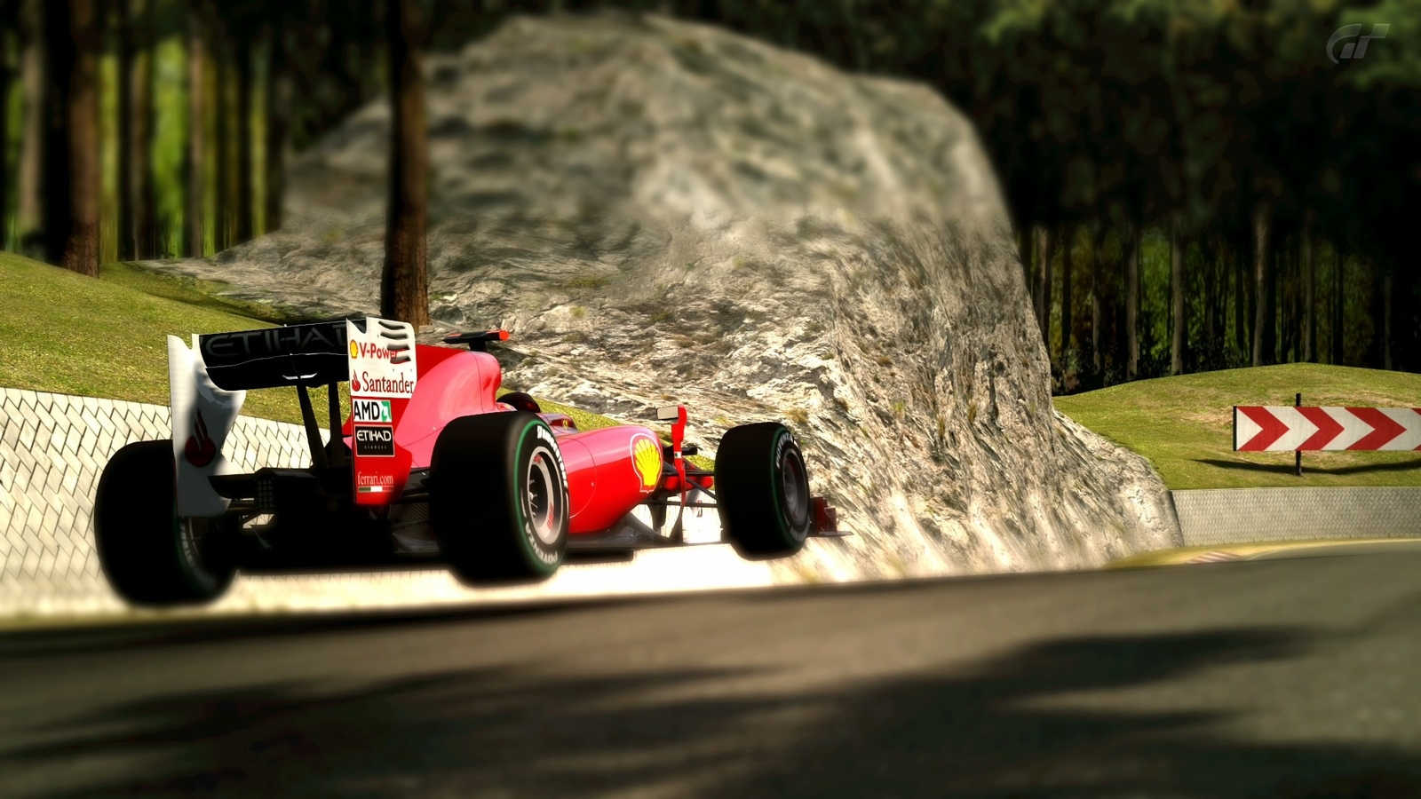 Cars formula one gran turismo 5 colors trial Desk Mat Stitched