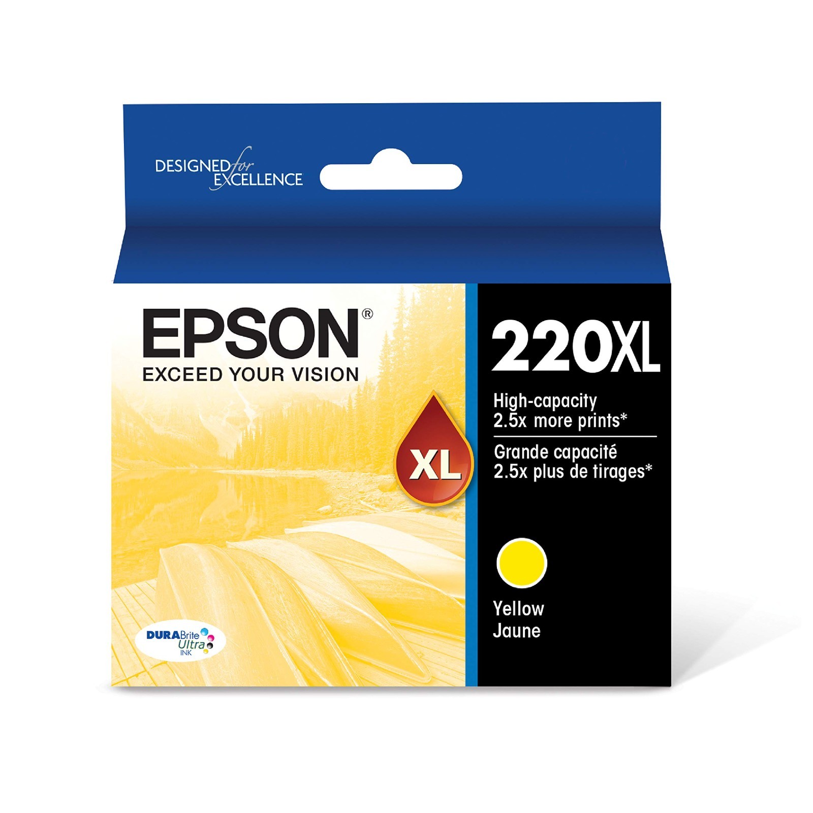 Epson DuraBrite 220XL High Capacity Ink Cartridge Yellow T220XL420