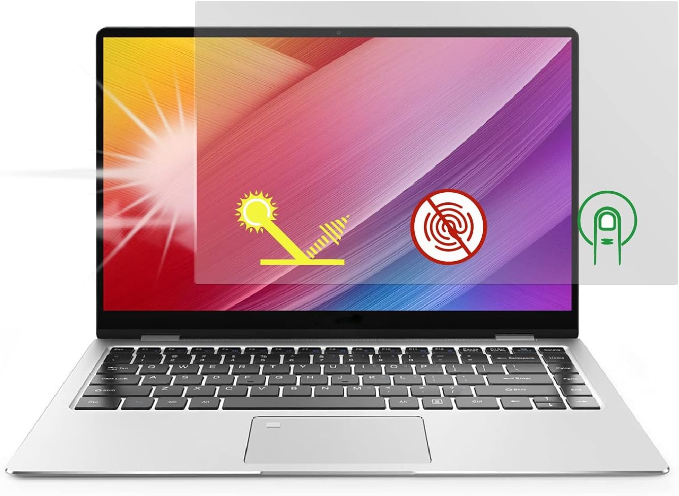 3 Pack of Anti-Glare & Anti-Fingerprint Screen Protectors for 11.6 Inch Laptops