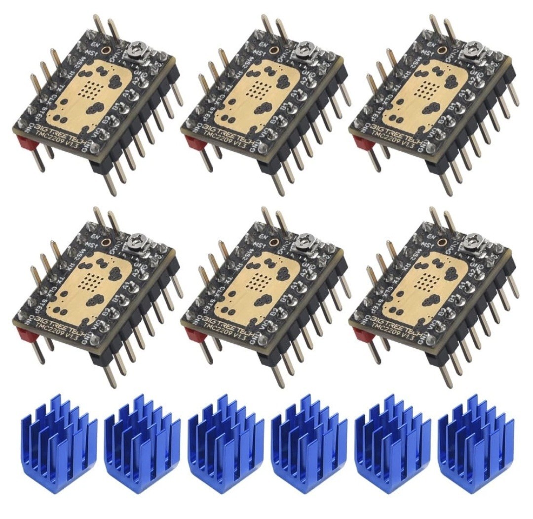 BIGTREETECH TMC2209 V1.3 Stepper Motor Driver, 2.8A Ultra Silent Stepsticks Supp