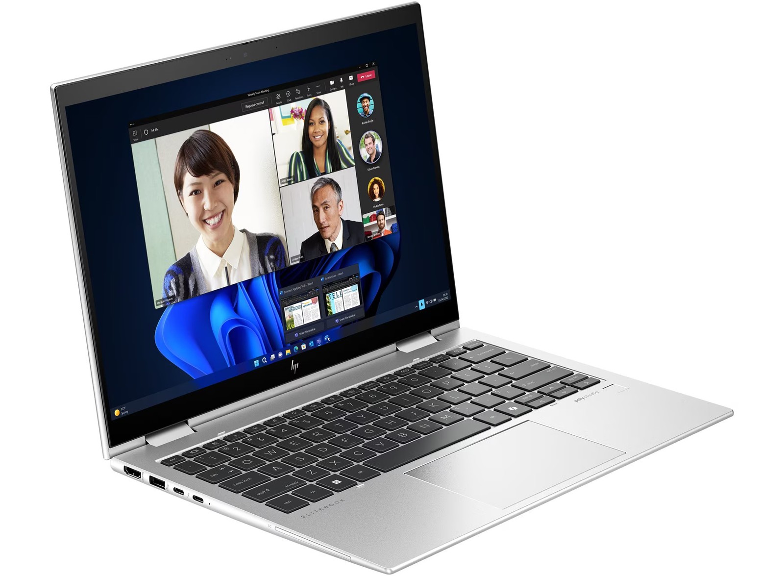 HP Elite X360 830 G11 2-In-1 13.3" Laptop Ultra 5 135U 16GB RAM 512GB SSD W11P